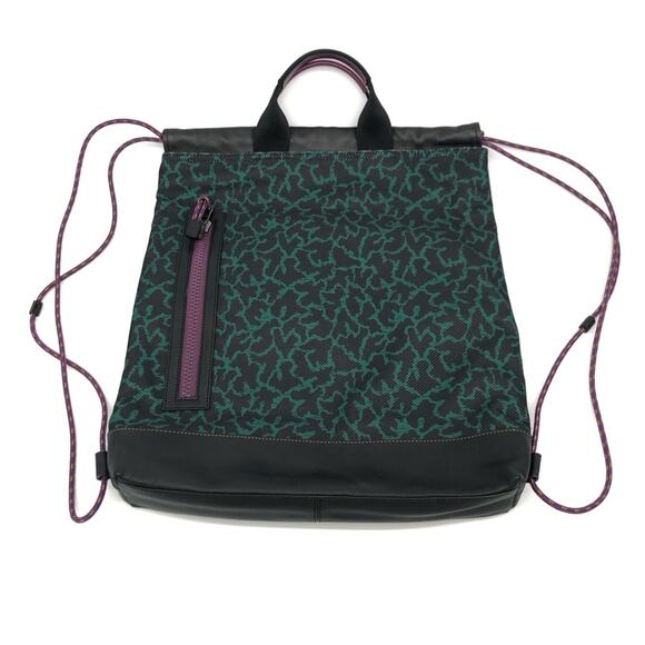 DISNEY x COACH Terrain Drawstring Backpack with Wavy Animal Print and Thumper - Picture 13 of 15